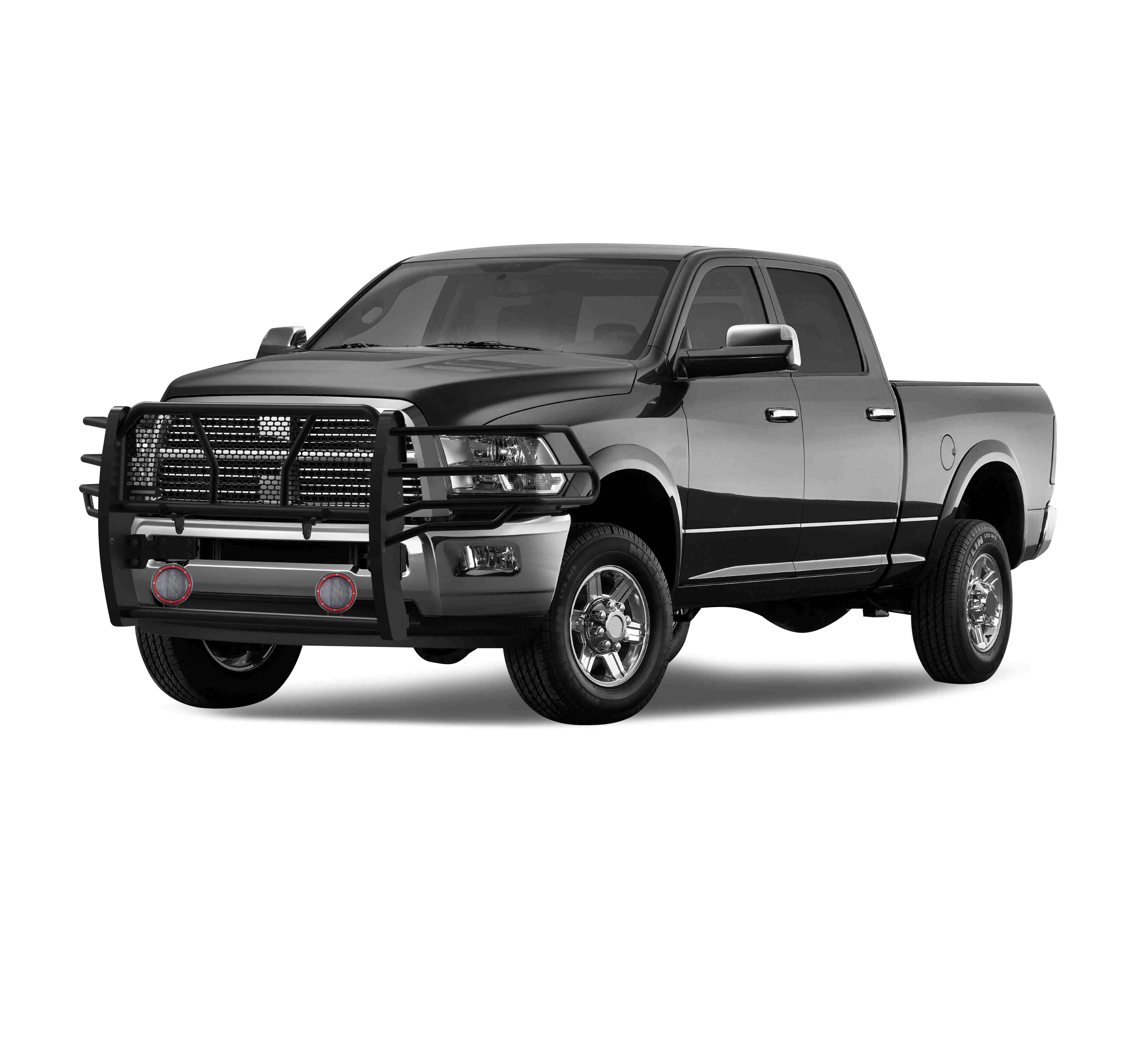 2010-2018 Dodge Ram 2500 Rugged Heavy Duty Grille Guard Kit Modular | Black Horse Off Road - Image 3