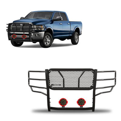 2010-2018 Dodge Ram 2500 Rugged Heavy Duty Grille Guard Kit Modular | Black Horse Off Road - Image 1