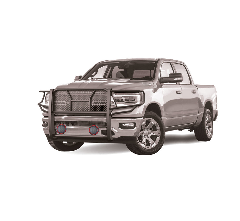 2019-2026 Dodge Ram 1500 Rugged Heavy Duty Grille Guard Kit Modular | Black Horse Off Road - Image 3