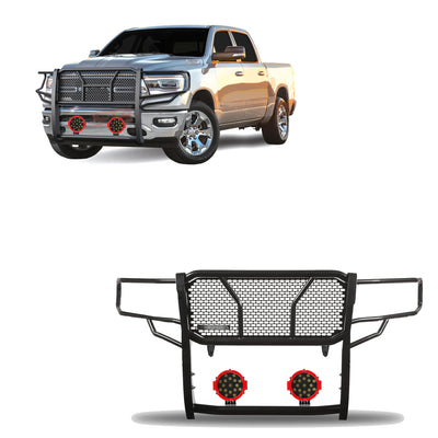 2019-2026 Dodge Ram 1500 Rugged Heavy Duty Grille Guard Kit Modular | Black Horse Off Road - Image 1