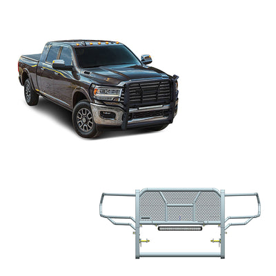 2019-2026 Dodge Ram 2500 Rugged Heavy Duty Grille Guard Kit Modular | Black Horse Off Road - Image 1