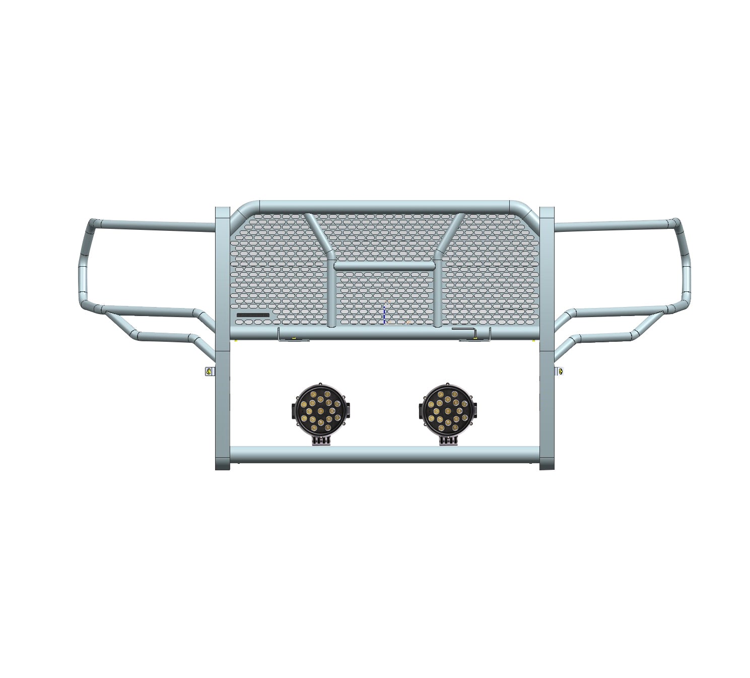 2019-2026 Dodge Ram 2500 Rugged Heavy Duty Grille Guard Kit Modular | Black Horse Off Road - Image 3