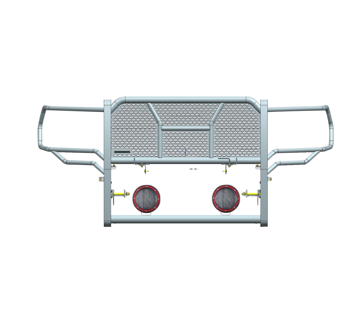 2019-2026 Dodge Ram 2500 Rugged Heavy Duty Grille Guard Kit Modular | Black Horse Off Road - Image 3