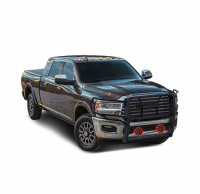 2019-2026 Dodge Ram 2500 Rugged Heavy Duty Grille Guard Kit Modular | Black Horse Off Road - Image 2
