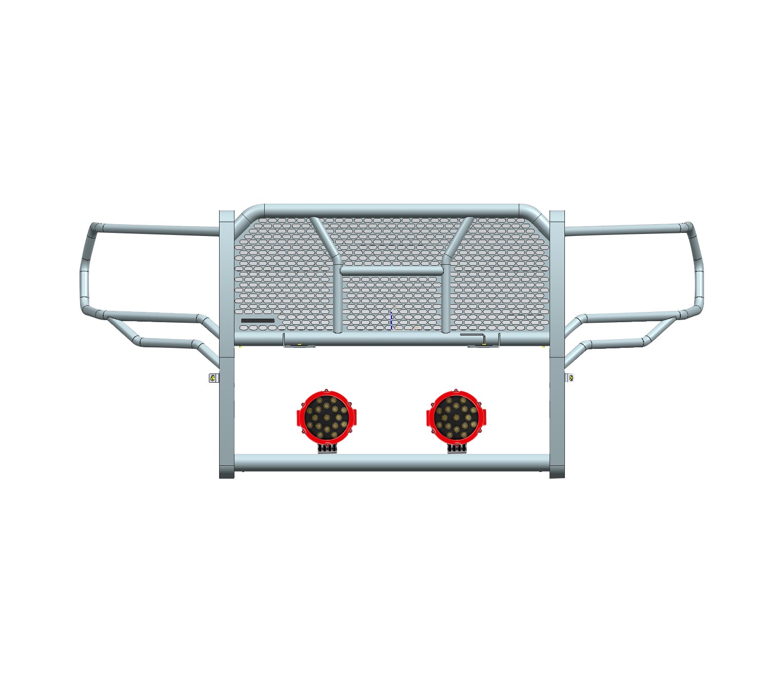 2019-2026 Dodge Ram 2500 Rugged Heavy Duty Grille Guard Kit Modular | Black Horse Off Road - Image 3