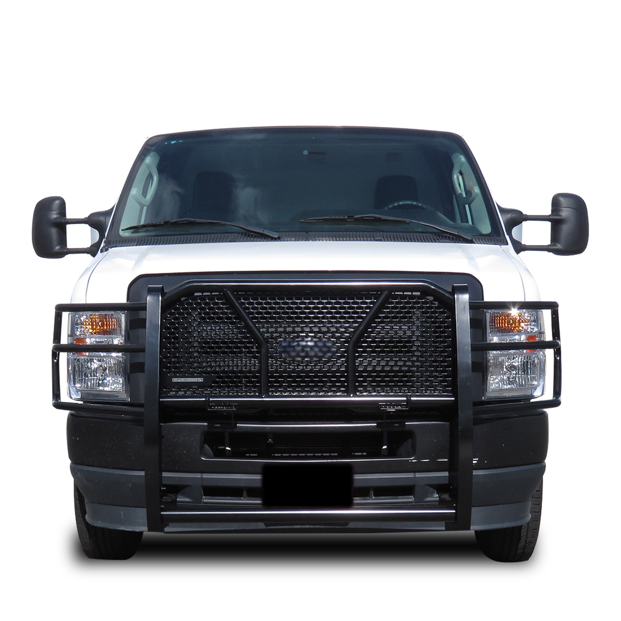 2015-2026 Ford E-350 Super Duty Rugged Heavy Duty Grille Guard Modular | Black Horse Off Road - Image 2