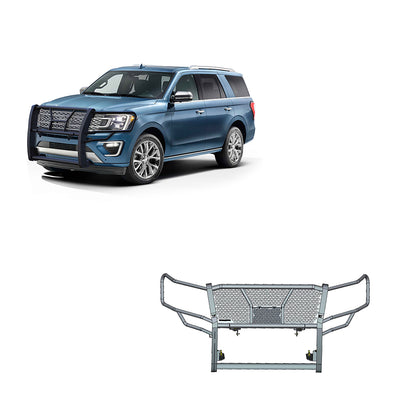 2018-2024 Ford Expedition Rugged Heavy Duty Grille Guard Modular | Black Horse Off Road - Image 1