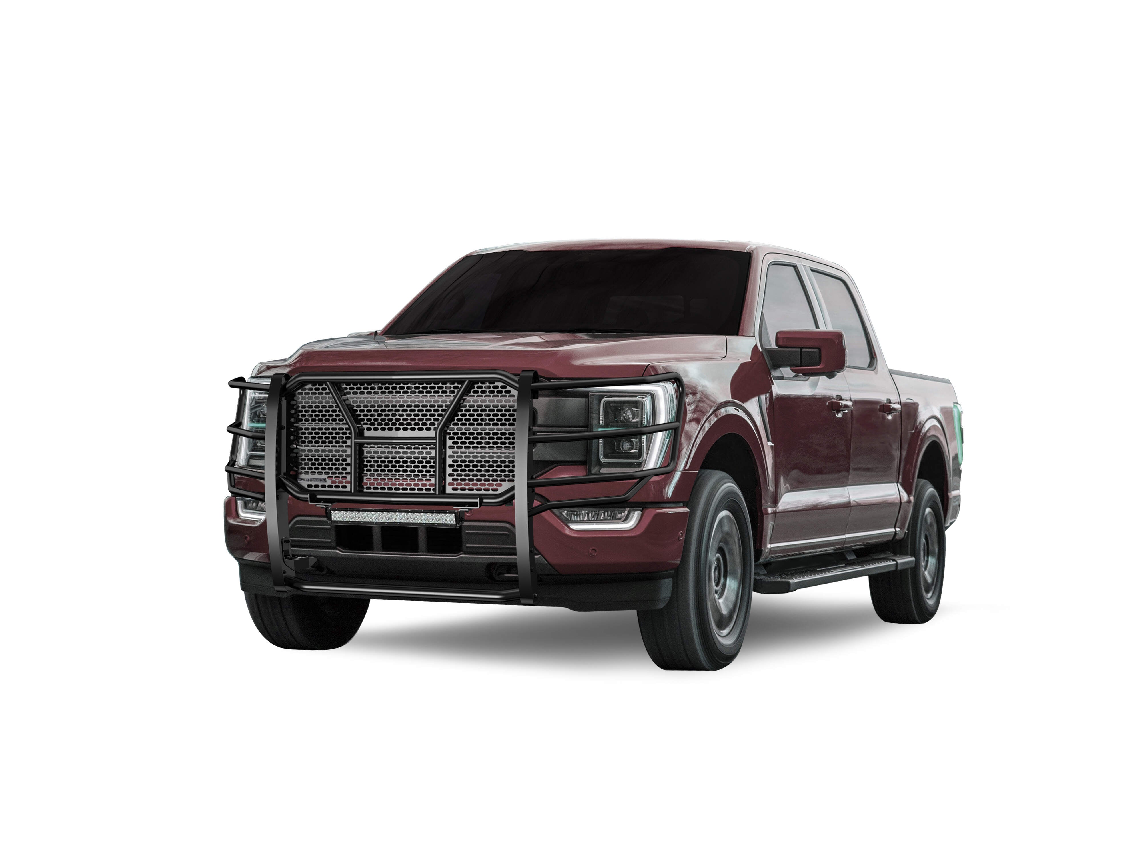 2021-2026 Ford F-150 Rugged Heavy Duty Grille Guard Kit Modular | Black Horse Off Road - Image 5
