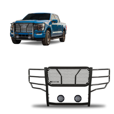 2021-2026 Ford F-150 Rugged Heavy Duty Grille Guard Kit Modular | Black Horse Off Road - Image 1