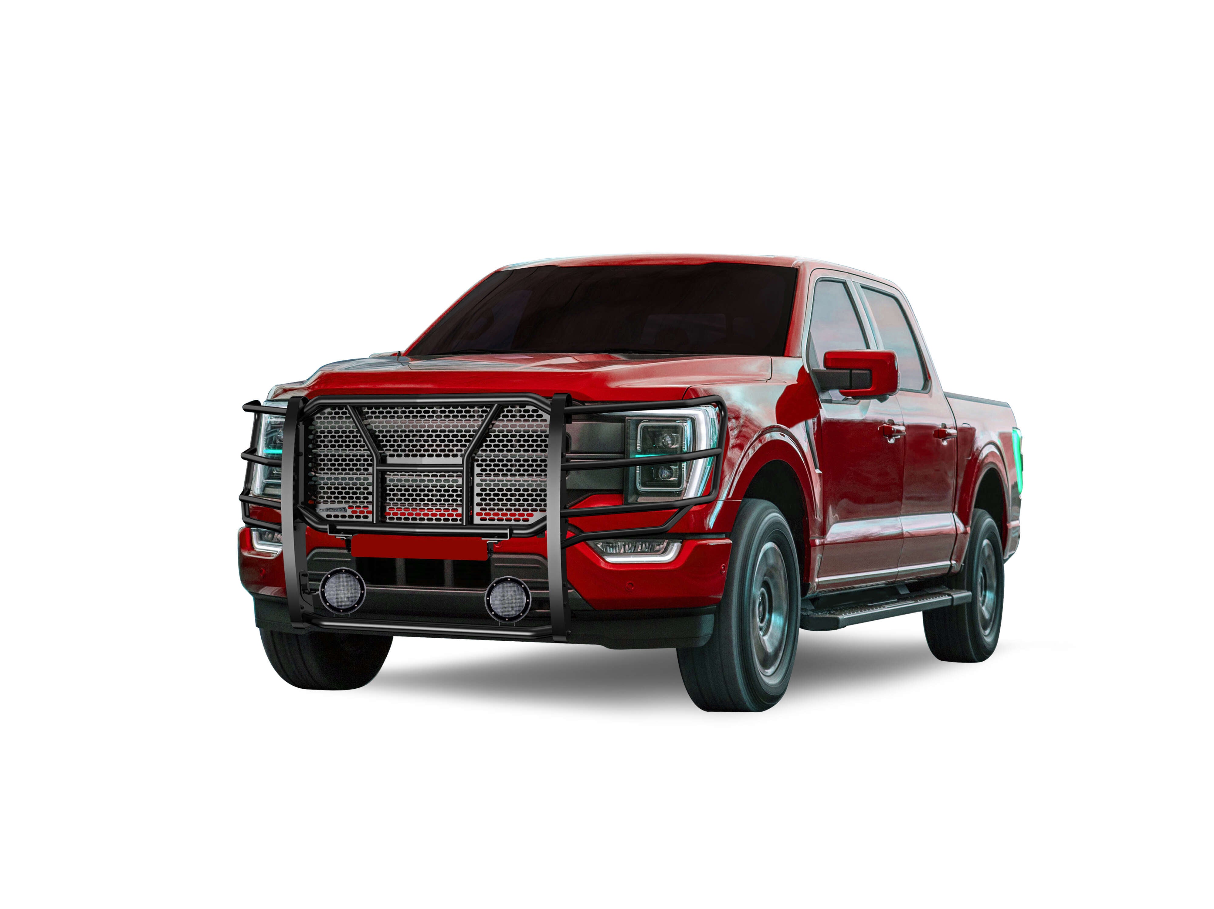 2021-2026 Ford F-150 Rugged Heavy Duty Grille Guard Kit Modular | Black Horse Off Road - Image 3
