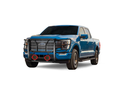 2021-2026 Ford F-150 Rugged Heavy Duty Grille Guard Kit Modular | Black Horse Off Road - Image 2