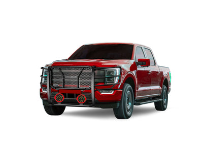 2021-2026 Ford F-150 Rugged Heavy Duty Grille Guard Kit Modular | Black Horse Off Road - Image 3