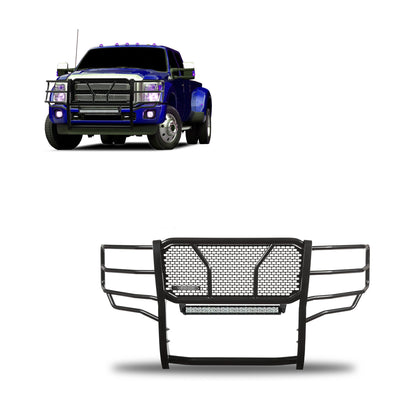 2011-2016 Ford F-250 Super Duty Rugged Heavy Duty Grille Guard Kit Modular | Black Horse Off Road - Image 1