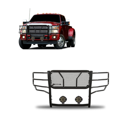 2011-2016 Ford F-250 Super Duty Rugged Heavy Duty Grille Guard Kit Modular | Black Horse Off Road - Image 1