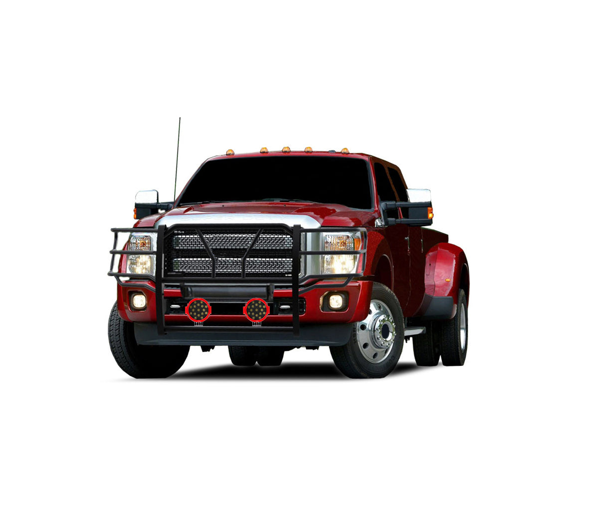 2011-2016 Ford F-250 Super Duty Rugged Heavy Duty Grille Guard Kit Modular | Black Horse Off Road - Image 2