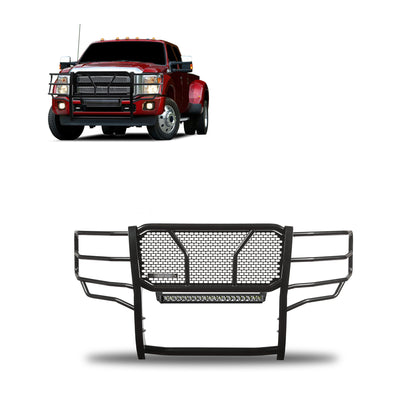 2011-2016 Ford F-250 Super Duty Rugged Heavy Duty Grille Guard Modular | Black Horse Off Road - Image 1