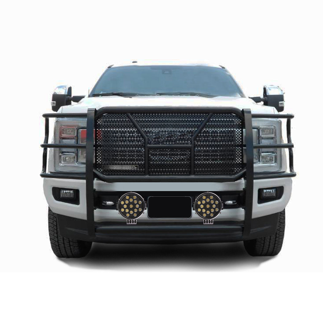 2017-2022 Ford F-250 Super Duty Rugged Heavy Duty Grille Guard Kit Modular | Black Horse Off Road - Image 2