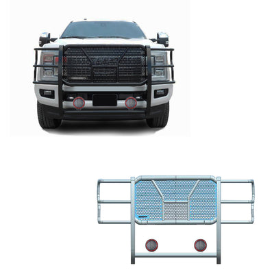 2017-2022 Ford F-250 Super Duty Rugged Heavy Duty Grille Guard Kit Modular | Black Horse Off Road - Image 1