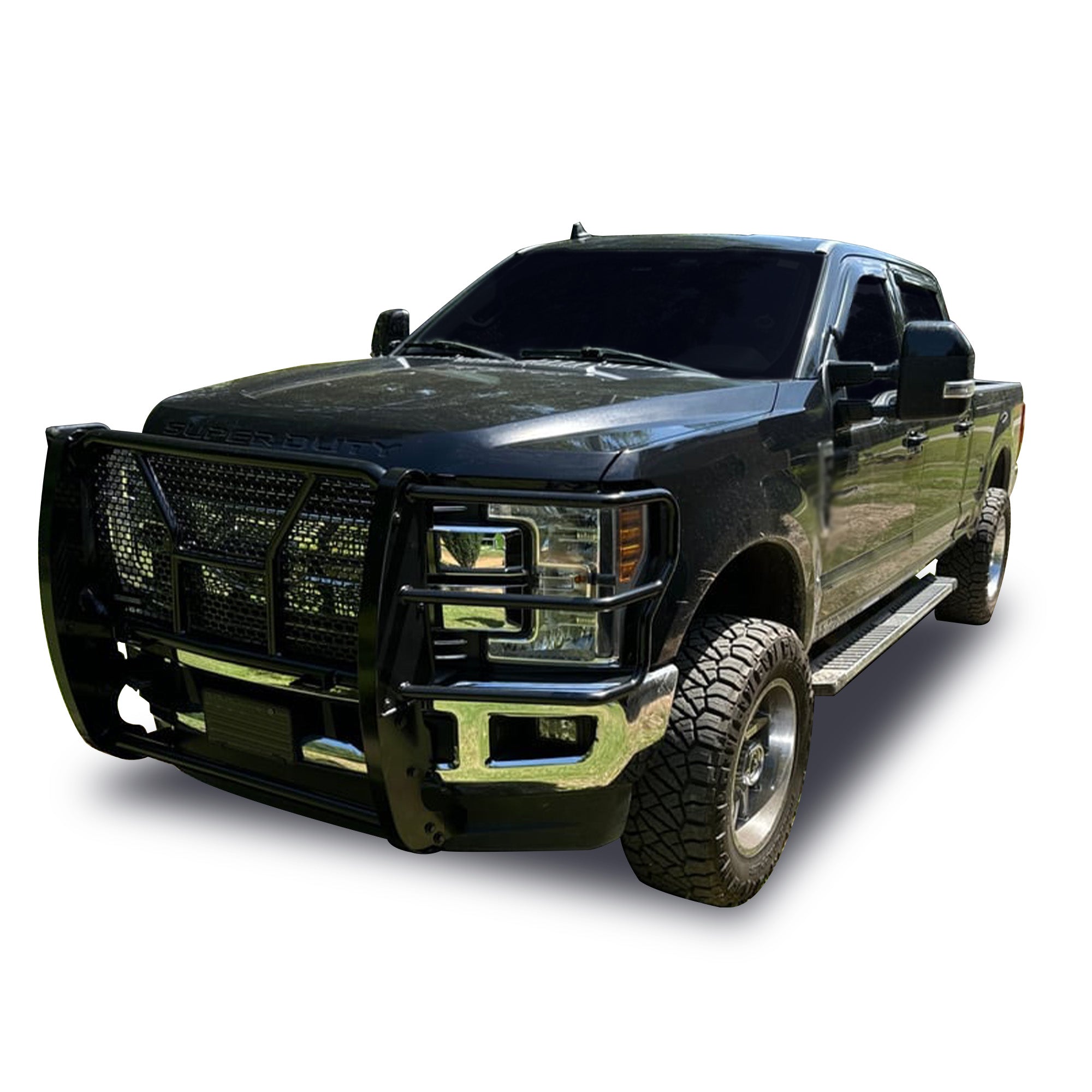 2017-2022 Ford F-250 Super Duty Rugged Heavy Duty Grille Guard Modular | Black Horse Off Road - Image 9