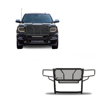 2014-2022 Gmc Sierra 1500 Rugged Heavy Duty Grille Guard Kit Modular | Black Horse Off Road - Image 1