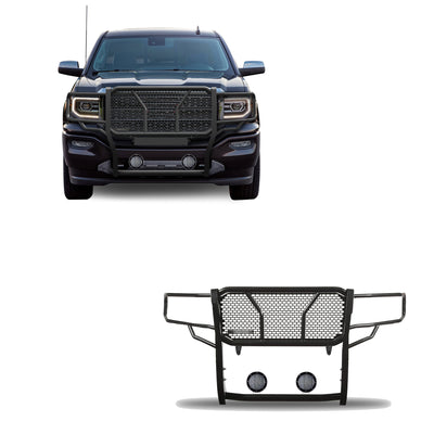 2014-2022 Gmc Sierra 1500 Rugged Heavy Duty Grille Guard Kit Modular | Black Horse Off Road - Image 1