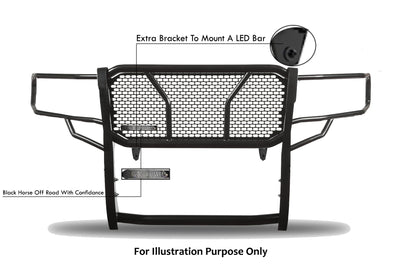 2014-2022 Gmc Sierra 1500 Rugged Heavy Duty Grille Guard Modular | Black Horse Off Road - Image 5