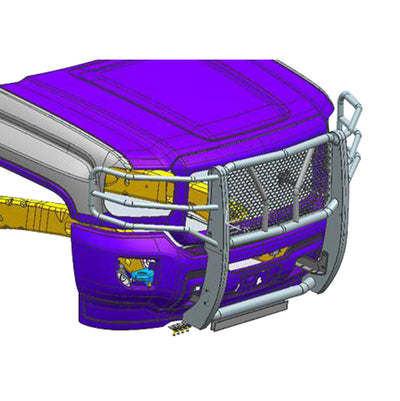 2015-2019 Gmc Sierra 2500 Hd Rugged Heavy Duty Grille Guard Modular | Black Horse Off Road - Image 5