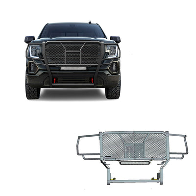 2019-2021 Gmc Sierra 1500 Rugged Heavy Duty Grille Guard Kit Modular | Black Horse Off Road - Image 1
