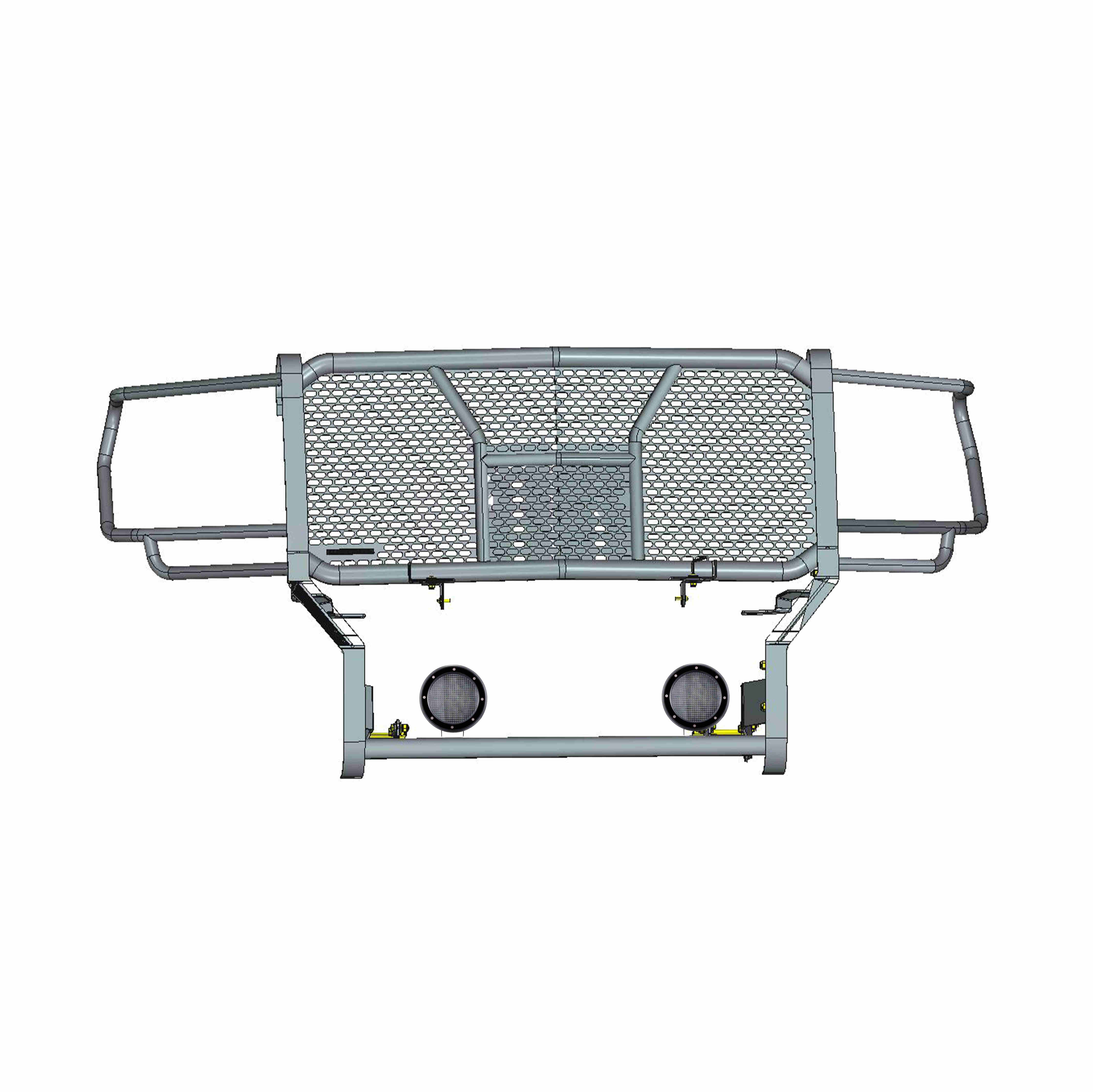 2019-2021 Gmc Sierra 1500 Rugged Heavy Duty Grille Guard Kit Modular | Black Horse Off Road - Image 3