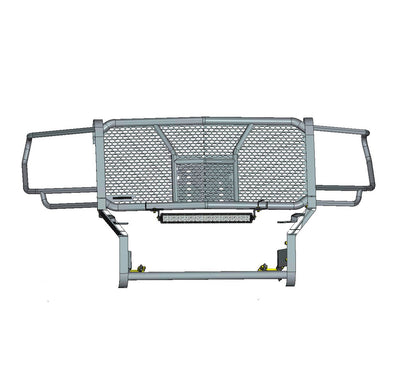 2020-2026 Gmc Sierra 2500 Hd Rugged Heavy Duty Grille Guard Kit Modular | Black Horse Off Road - Image 6