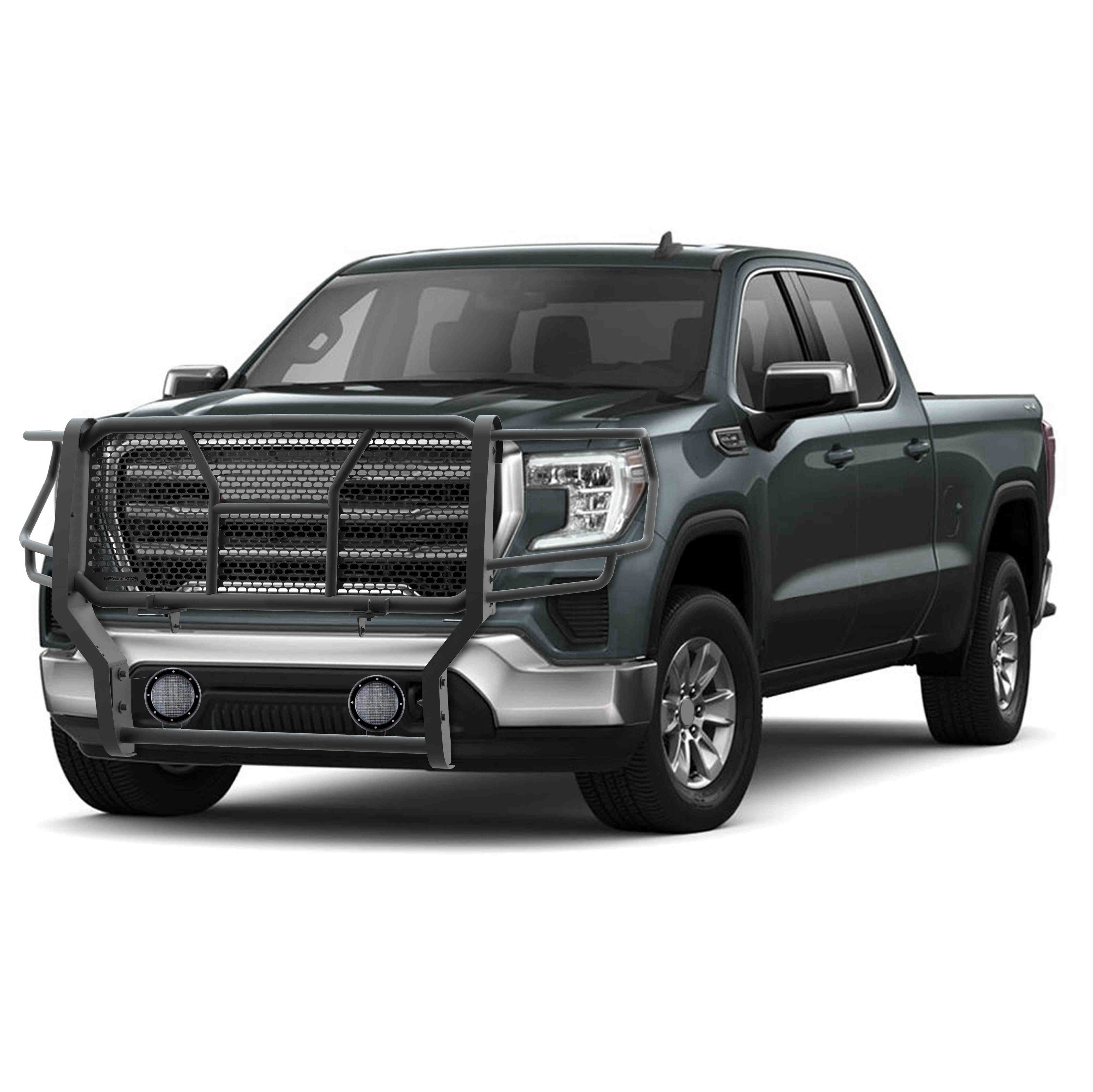 2020-2026 Gmc Sierra 2500 Hd Rugged Heavy Duty Grille Guard Kit Modular | Black Horse Off Road - Image 3