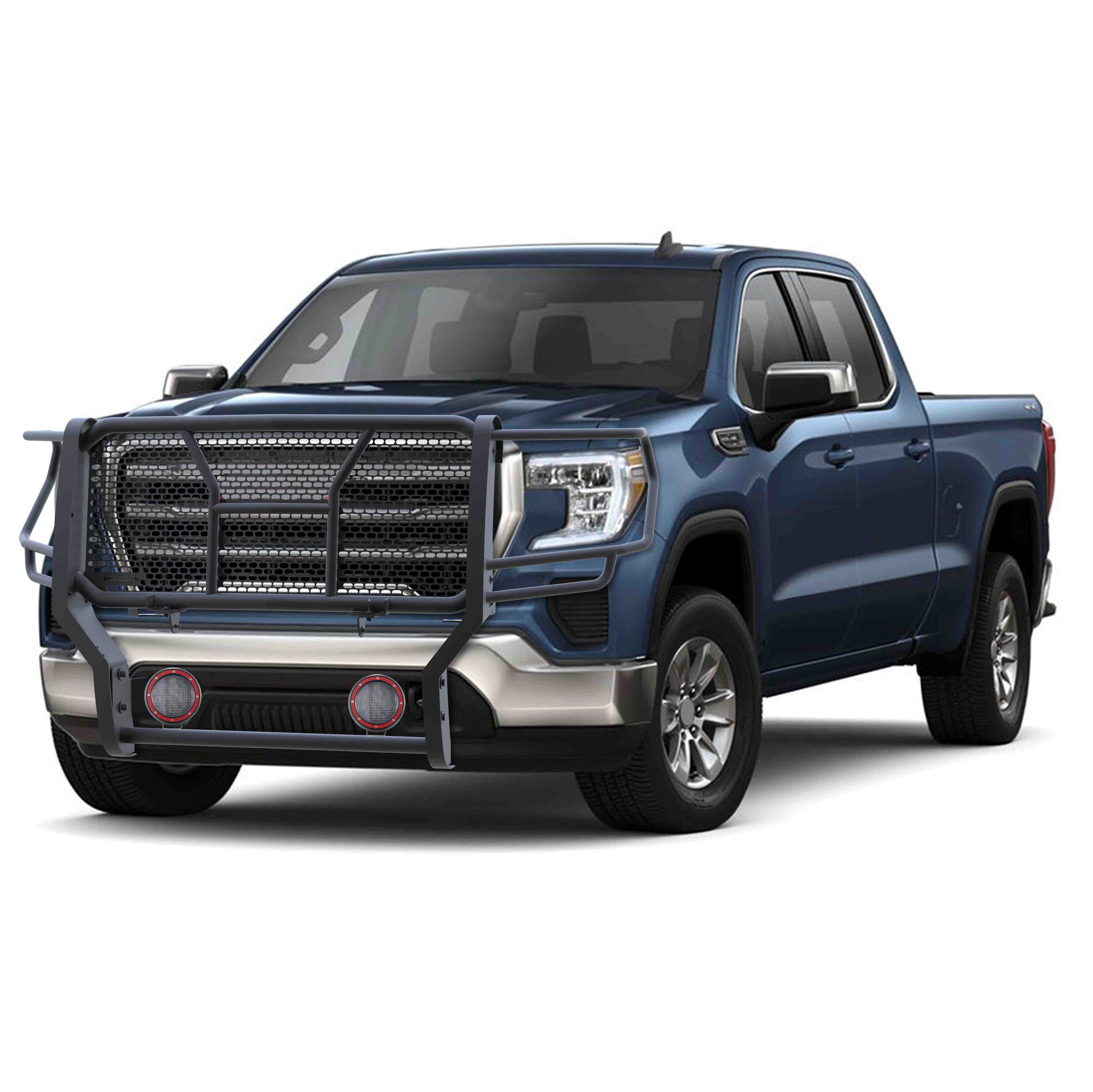 2020-2026 Gmc Sierra 2500 Hd Rugged Heavy Duty Grille Guard Kit Modular | Black Horse Off Road - Image 2
