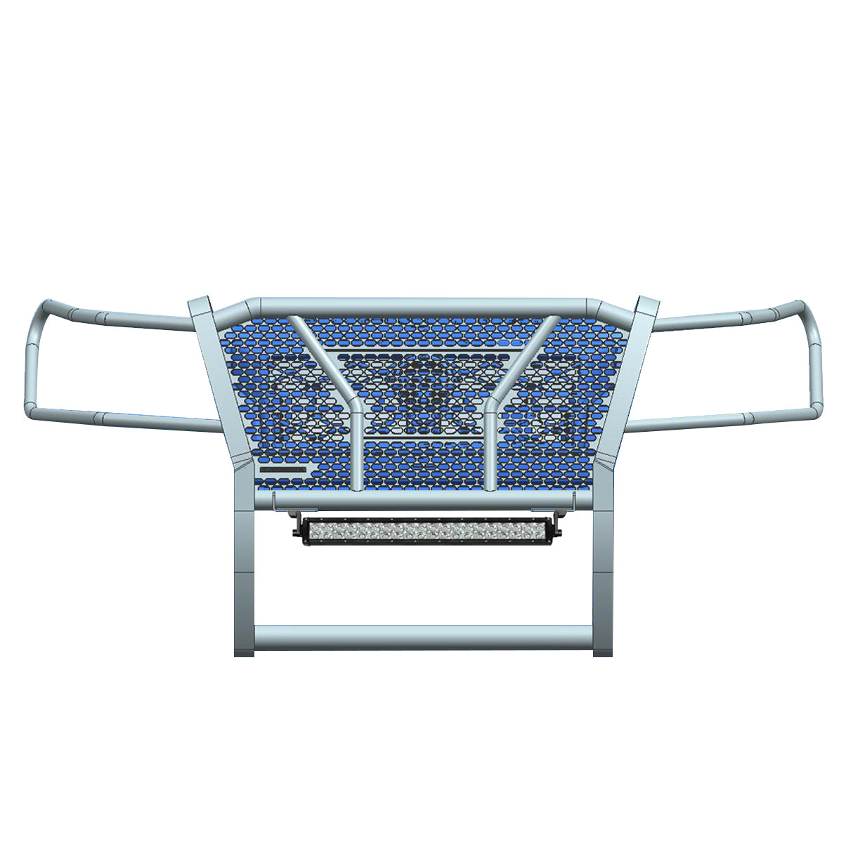 2022-2024 Nissan Frontier Rugged Heavy Duty Grille Guard Kit Modular | Black Horse Off Road - Image 3