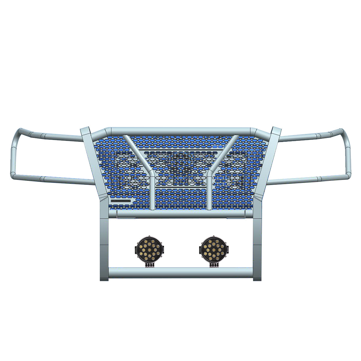 2022-2024 Nissan Frontier Rugged Heavy Duty Grille Guard Kit Modular | Black Horse Off Road - Image 3