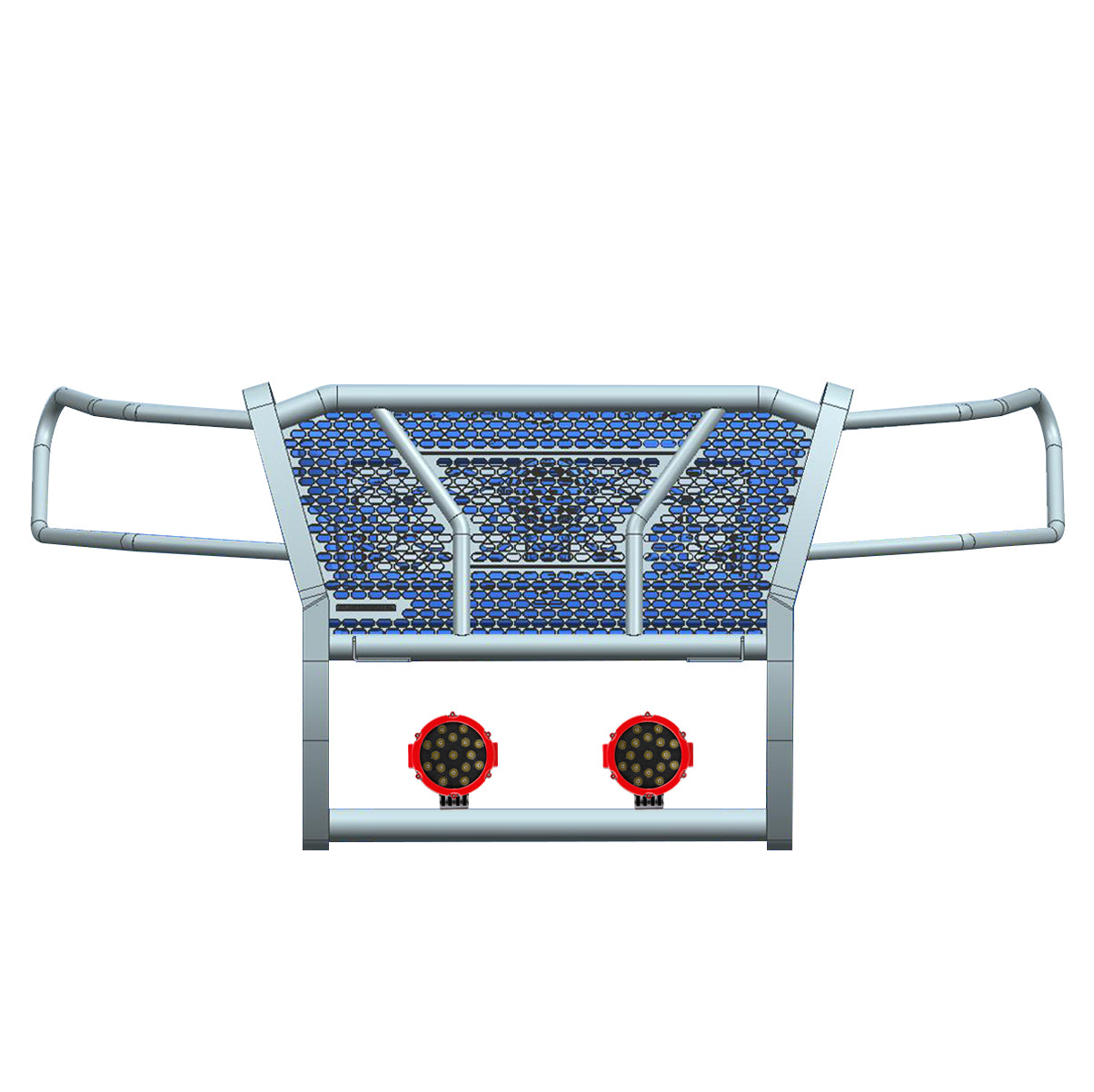 2022-2024 Nissan Frontier Rugged Heavy Duty Grille Guard Kit Modular | Black Horse Off Road - Image 3