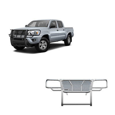 2005-2015 Toyota Tacoma Rugged Heavy Duty Grille Guard Modular | Black Horse Off Road - Image 1