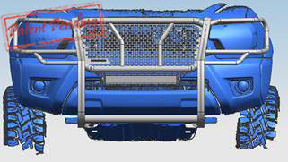 2005-2015 Toyota Tacoma Rugged Heavy Duty Grille Guard Modular | Black Horse Off Road - Image 6