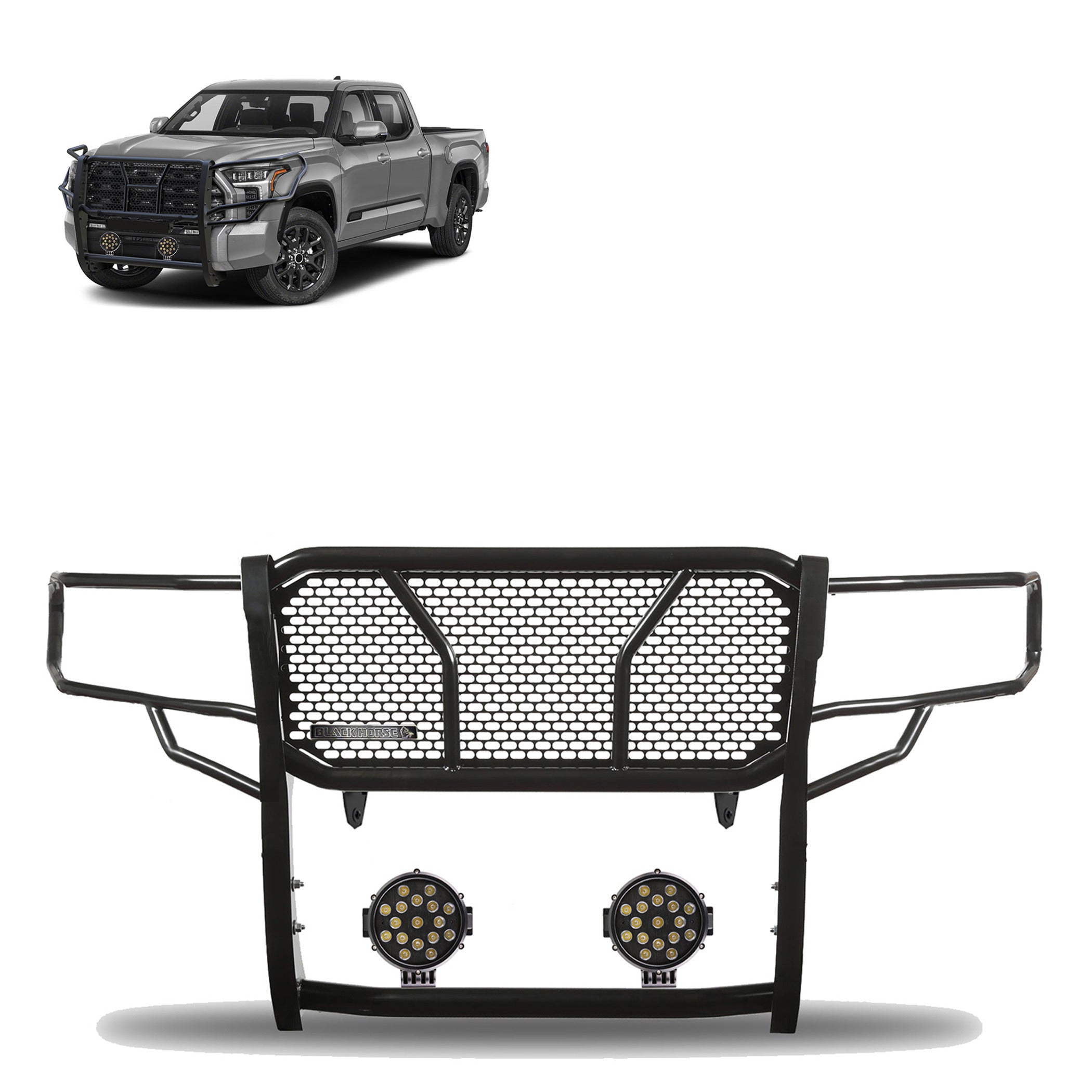 2022-2026 Toyota Tundra Rugged Heavy Duty Grille Guard Kit Modular | Black Horse Off Road - Image 1