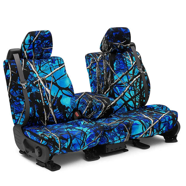 Custom Fit Truck Seat Covers for Ford, Chevy, Ram & Toyota – Sirphis Camouflage 500D Waterproof | Made in USA