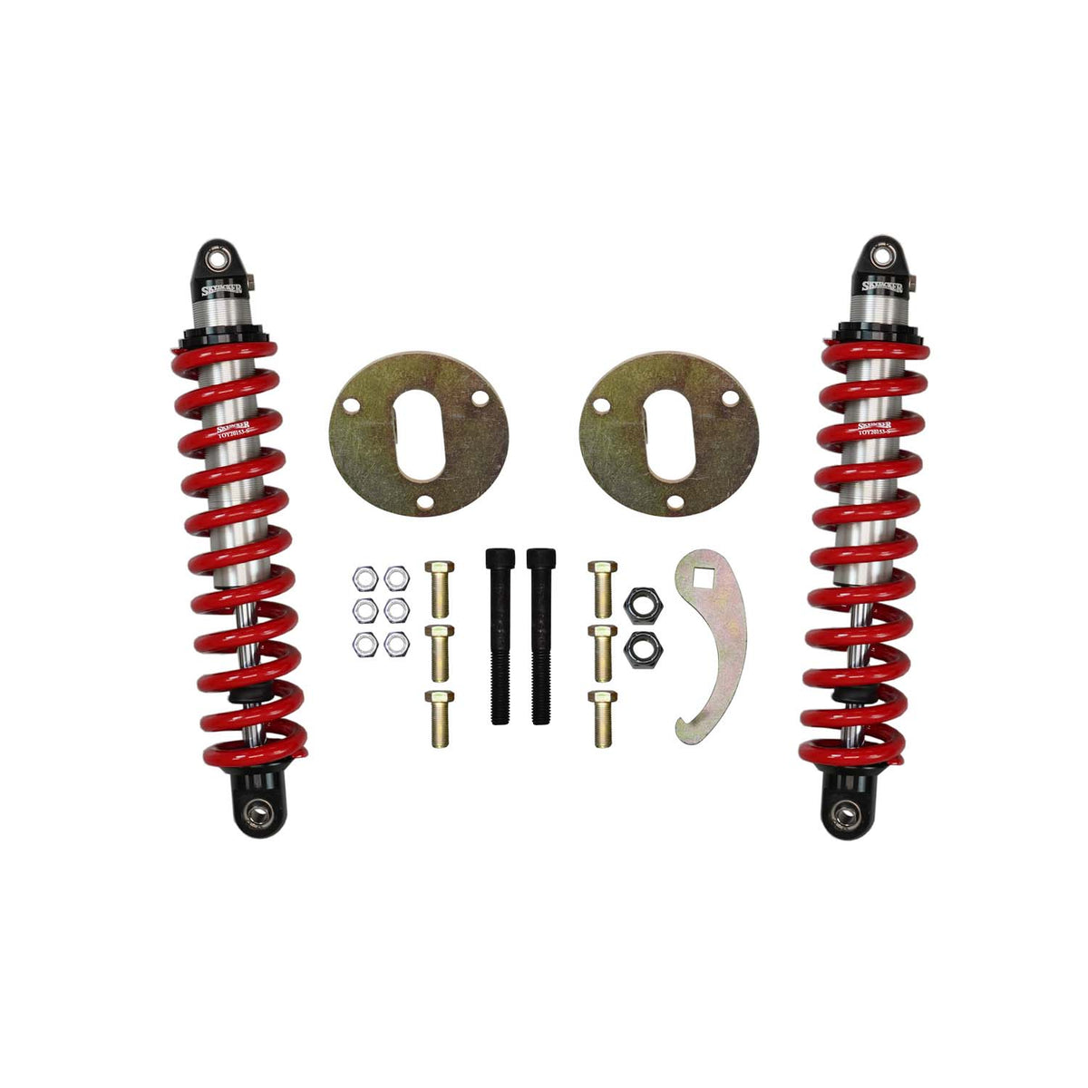 Skyjacker SKYSKTUN30 2.5-3 in. ADX 2.0 Remote Reservoir Front Coilover Shocks - 2000-2006 Toyota Tundra