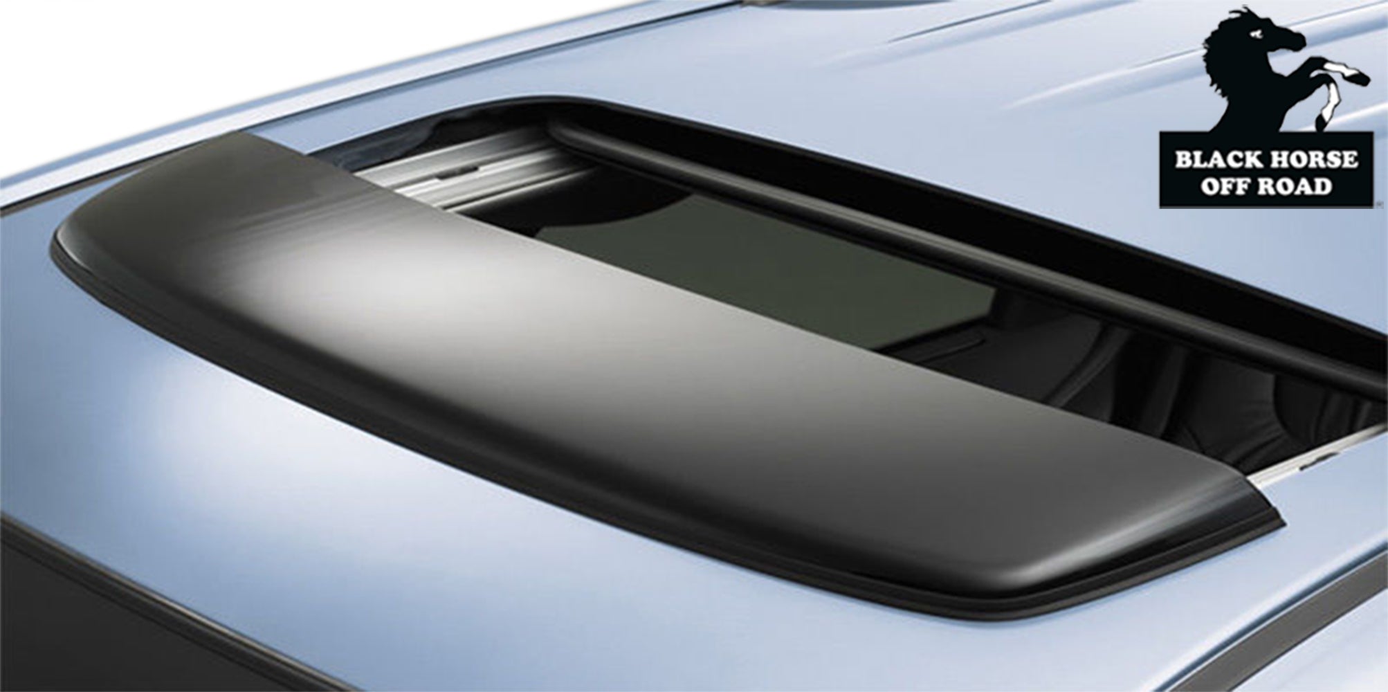 Universal  Sunroof Deflector | Black Horse Off Road - Image 2