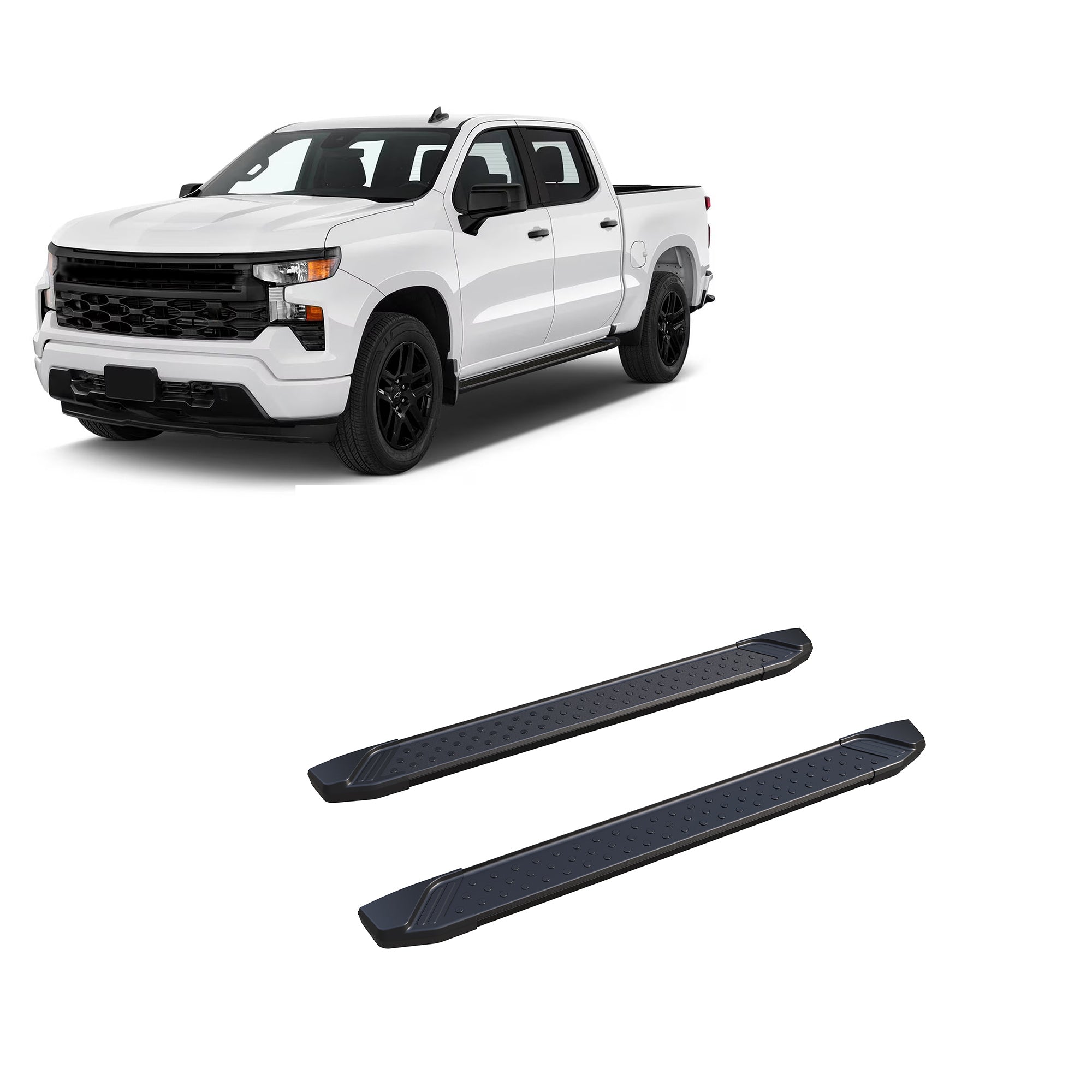 2019-2025 Sierra 1500 Storm Running Boards | Black Horse Off Road - Image 1