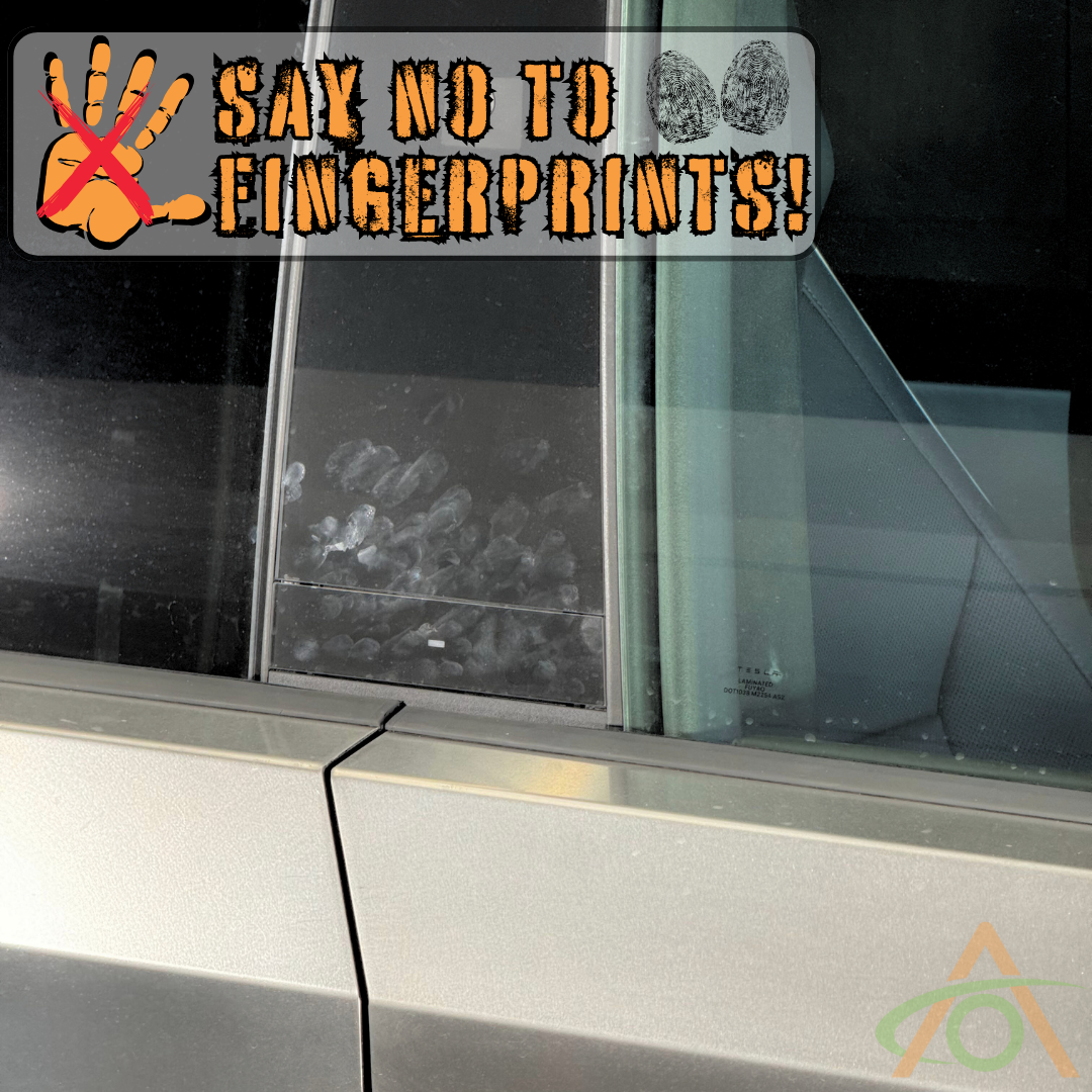 B & C Pillar Protection - Vinyl for Cybertruck