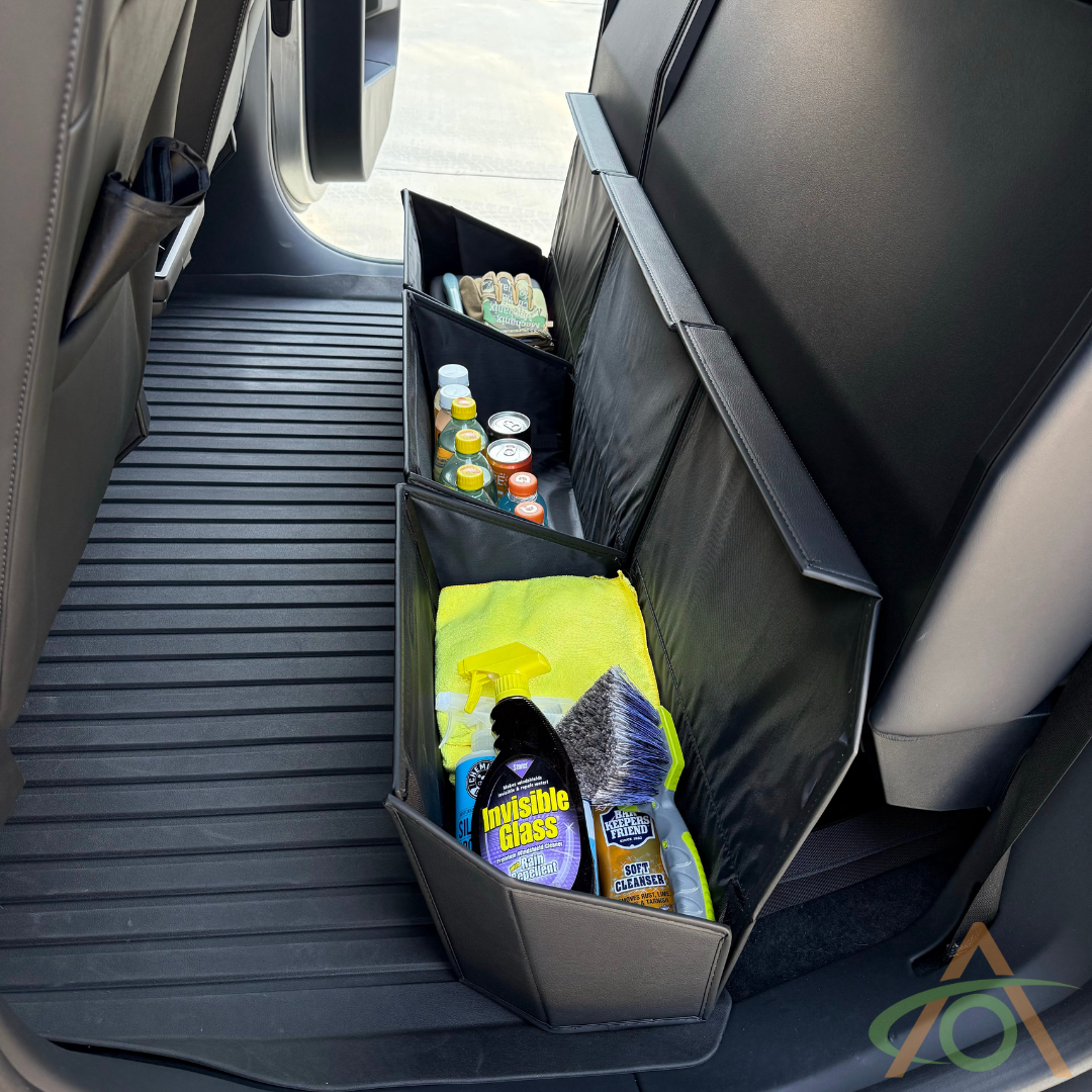Foldable Underseat Storage Cubes for Cybertruck