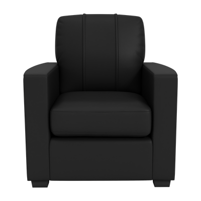 Silver Club Chair with Chevy Trucks Logo