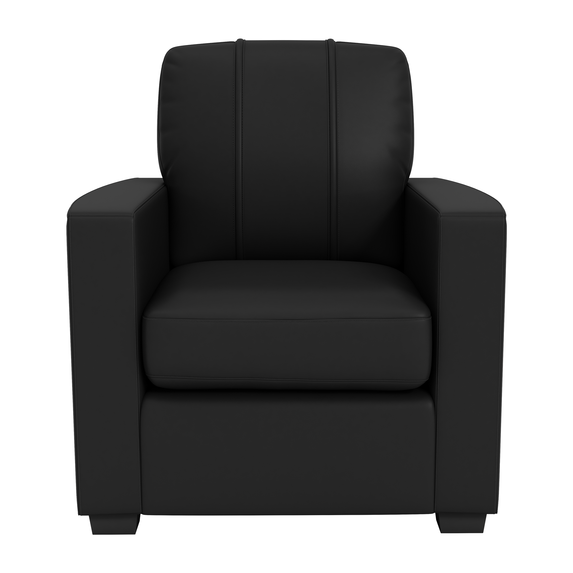 Silver Club Chair with Chevrolet Primary Logo