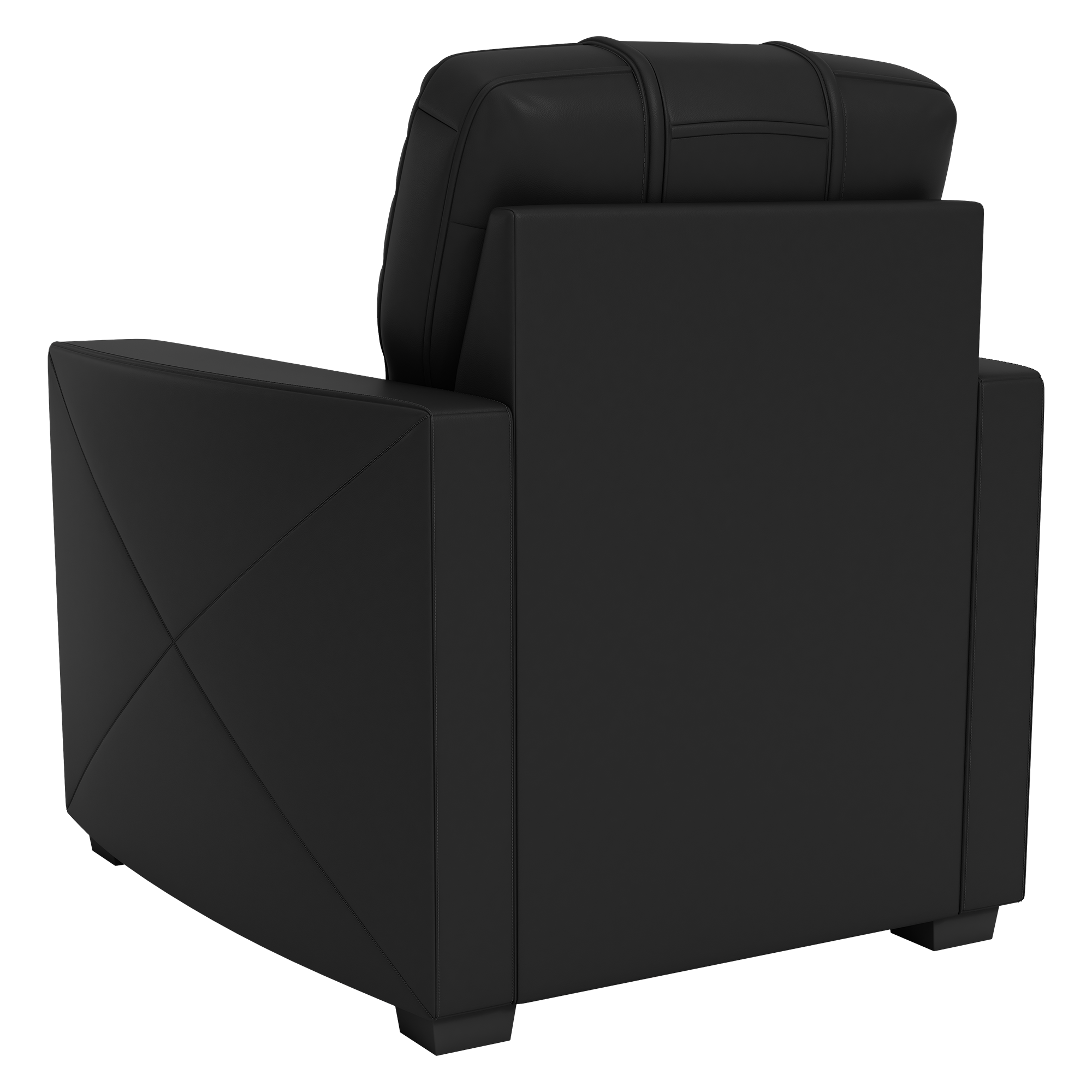 Silver Club Chair with Chevy Racing Logo