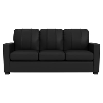 Silver Sofa with Chevrolet Alternate Logo