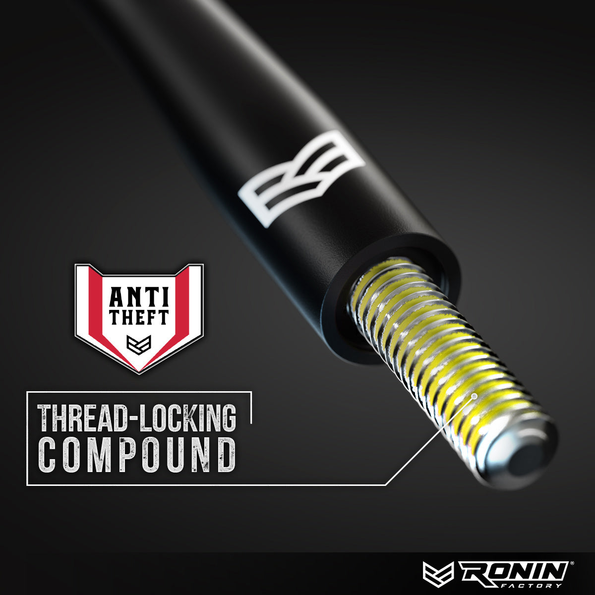 JEEP TUFFLOCK® SHORT ANTENNA (4 INCH)