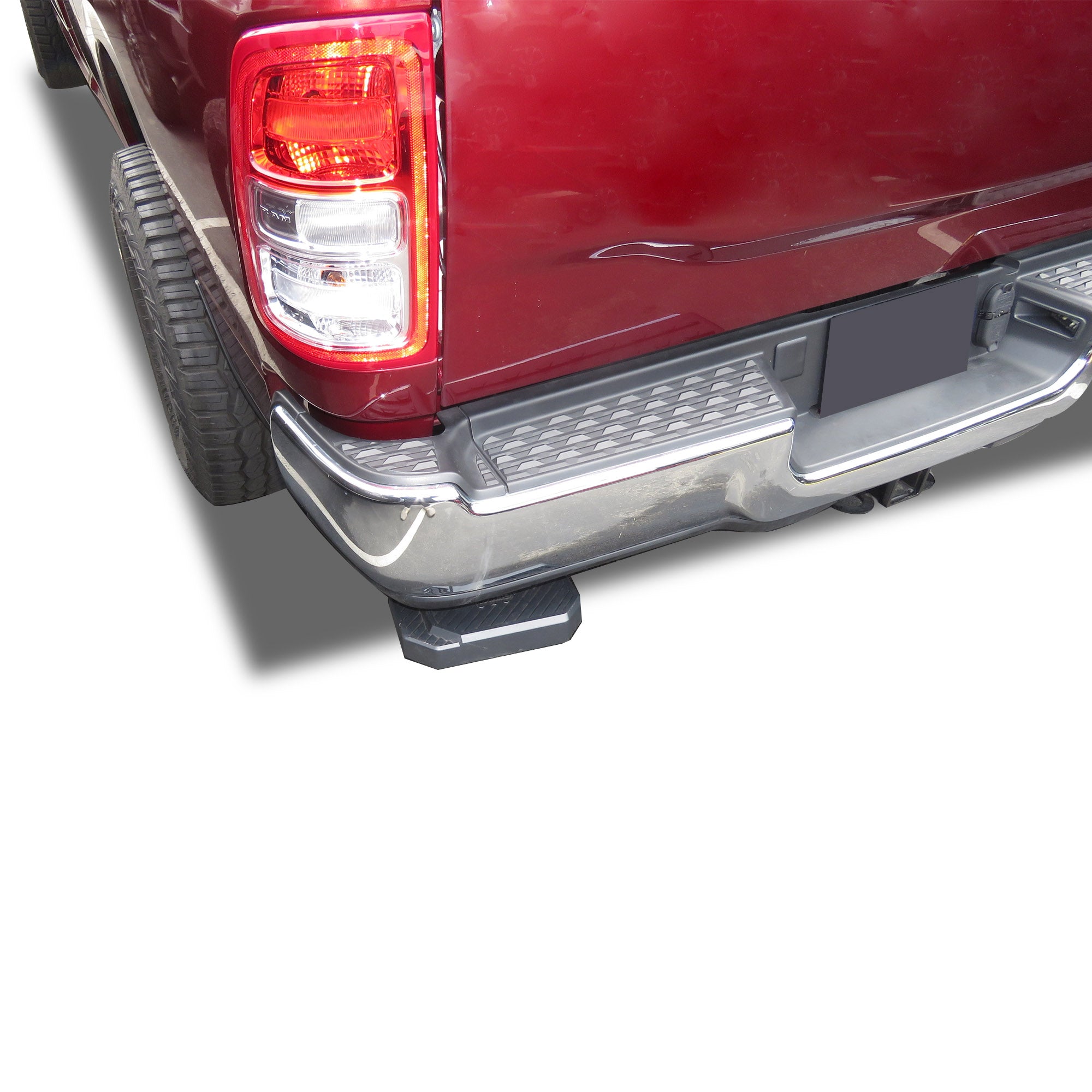 2019-2026 Dodge Ram 2500 Retractable Truck Bed Corner Step | Black Horse Off Road - Image 1